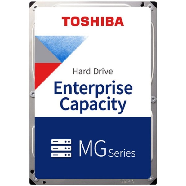 HDD Server TOSHIBA CMR (3.5'', 4TB, 256MB, 7200 RPM, SATA 6Gbps, 512E), SKU: HDEJX12GEA51F, TBW: 550TB