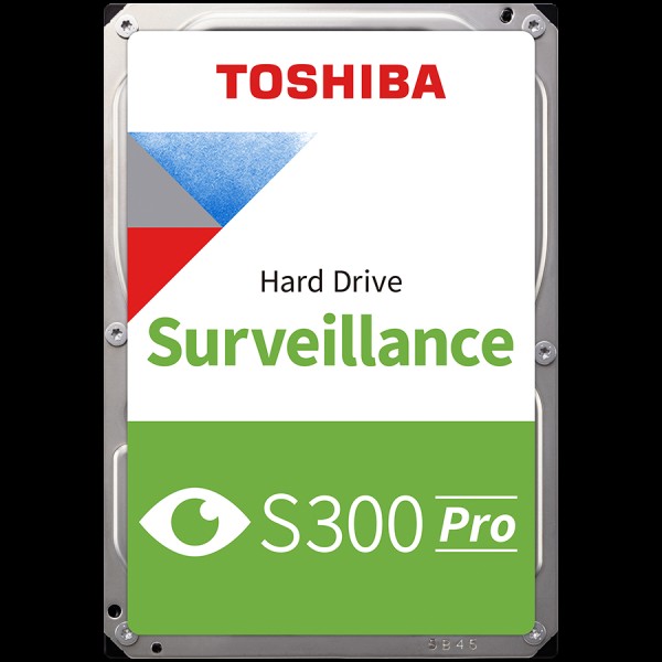 HDD Video Surveillance TOSHIBA S300 PRO (3.5'' 8TB, 7200RPM, 256MB, SATA 6Gbps), bulk