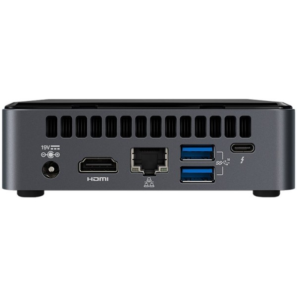 Intel NUC 10 Performance kit NUC10i3FNKN with Intel Core i3-10110U,  M.2 SSD,  HDMI 2.0a; USB-C (DP1.2), w/ no codec, w/ EU cord