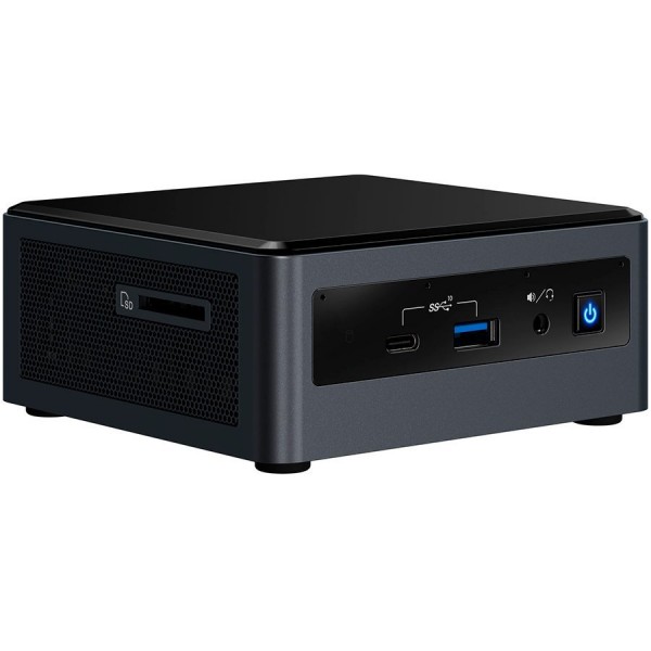 Intel NUC 10 Performance kit NUC10i3FNKN with Intel Core i3-10110U,  M.2 SSD,  HDMI 2.0a; USB-C (DP1.2), w/ no codec, w/ EU cord