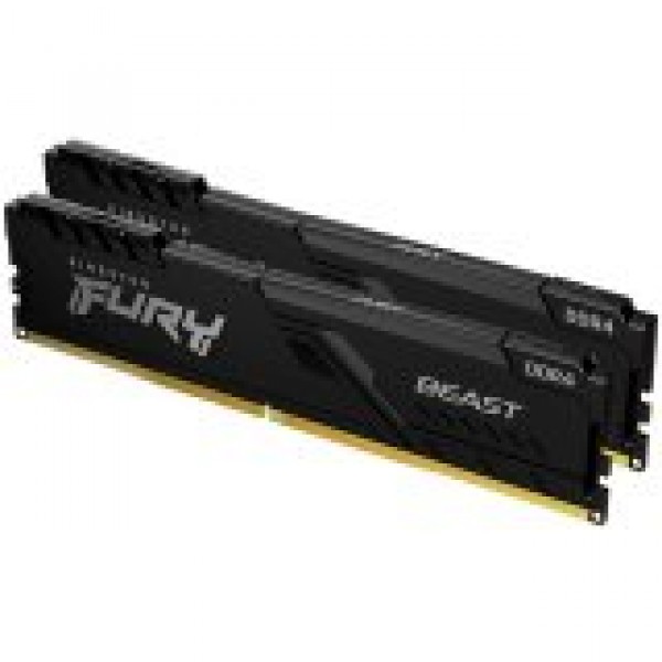 KINGSTON DRAM 16GB 3600MHz DDR4 CL18 DIMM FURY Beast Black EAN: 740617319767