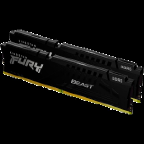 KINGSTON DRAM 32GB 4800MHz DDR5 CL38 DIMM (Kit of 2) FURY Beast Black EAN: 740617324365