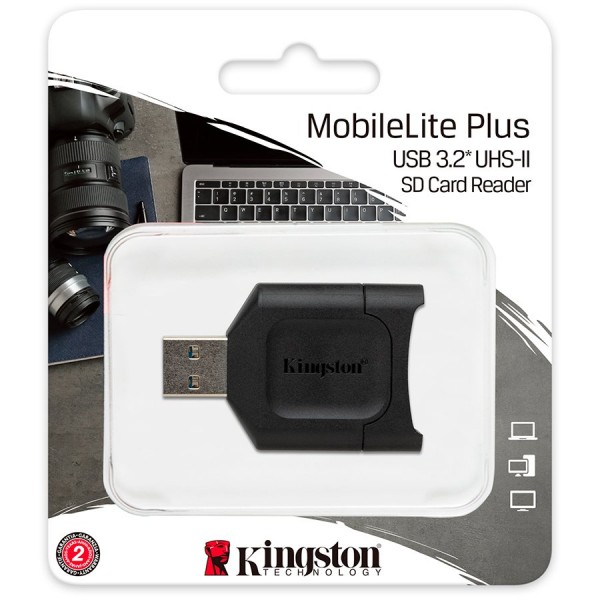 Kingston MobileLite Plus USB 3.1 SDHC/SDXC UHS-II Card Reader EAN: 740617301793