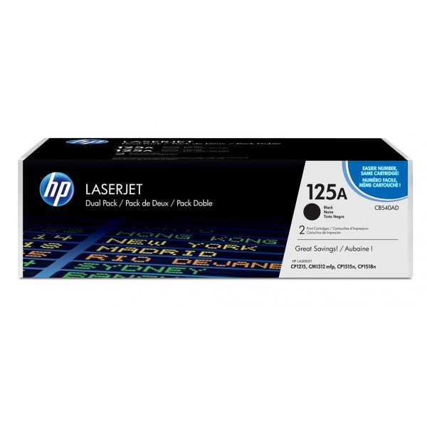 HP 125A Original Black 2 pc(s)