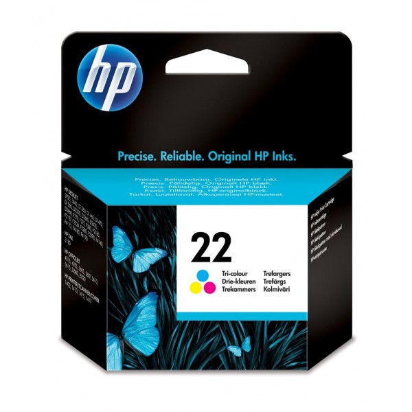 HP 22 Original Cyan,Magenta,Yellow 1 pc(s)