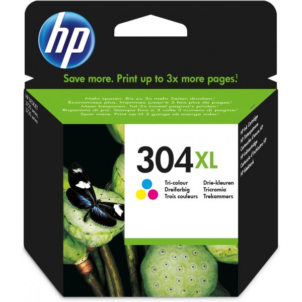 HP 304XL Original Cyan,Magenta,Yellow