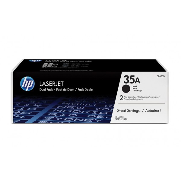 HP 35A Original Black 2 pc(s)