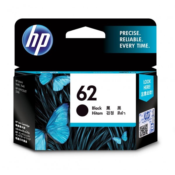 HP 62 Original Standard Yield Black