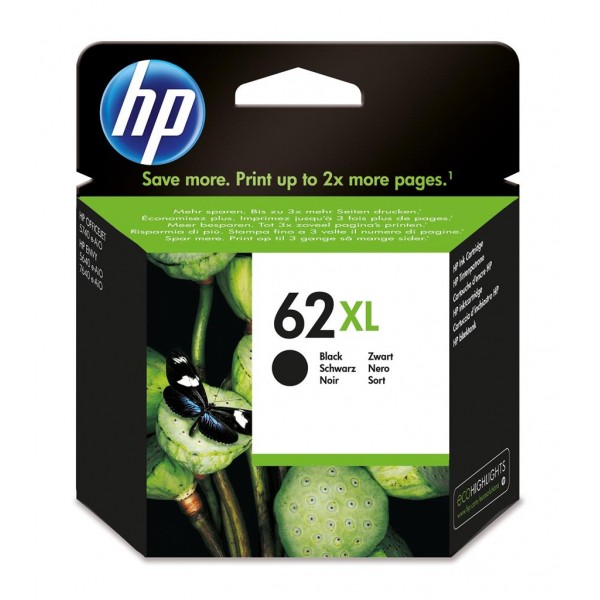 HP 62XL Original High (XL) Yield Black