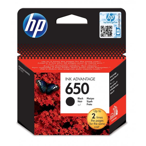 HP 650 ink cartridge 1 pc(s) Original Black