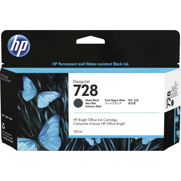 HP 728 1 pc(s) Original Standard Yield Matte black