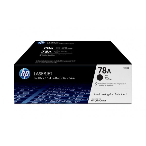 HP 78A Original Black Multipack 2 pc(s)