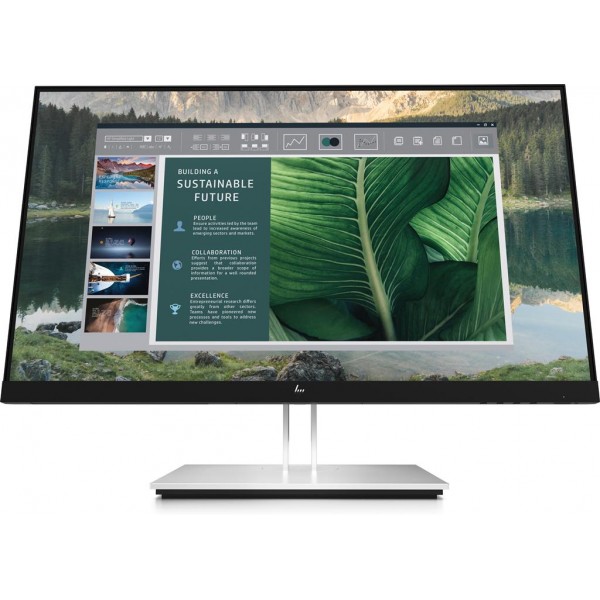 HP E24u G4 FHD USB-C Monitor Eye Ease IPS 16:9 FHD (1920 x 1080) 250 nits 1000:1 5ms DisplayPort      HDMI no camera/audio, 3y 