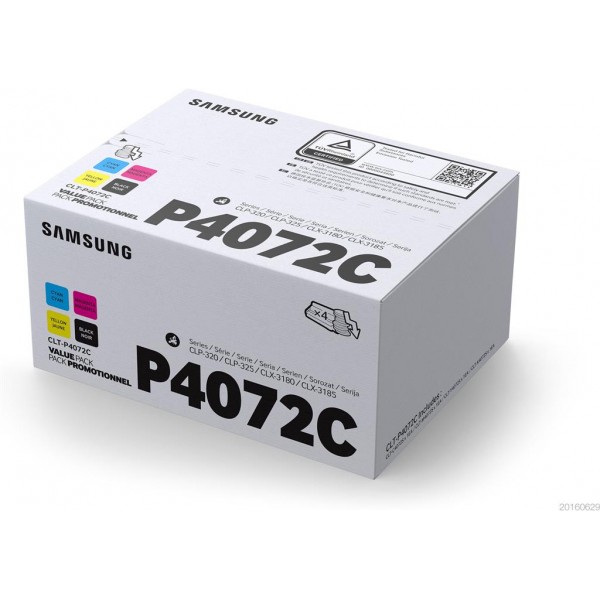 Samsung CLT-P4072C Original Black,Cyan,Magenta,Yellow 4 pc(s)