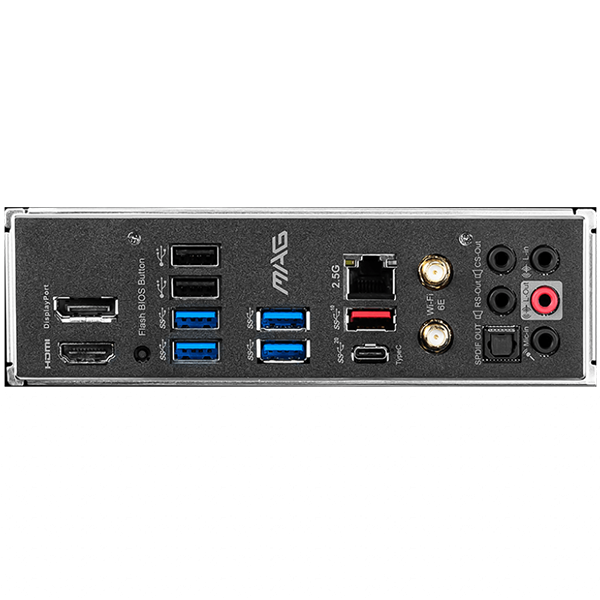 MSI MAG Z590 TOMAHAWK WIFI, ATX, Socket 1200, Dual Channel DDR4 5333(OC)MHz, 2x PCIe x16 slots, 3x M.2 slots, 1х HDMI, 1x DP, 6x USB 3.2, 2x USB 2.0, Type-C, 7.1 HD Audio, 2.5Gbps LAN, WIFI, BT