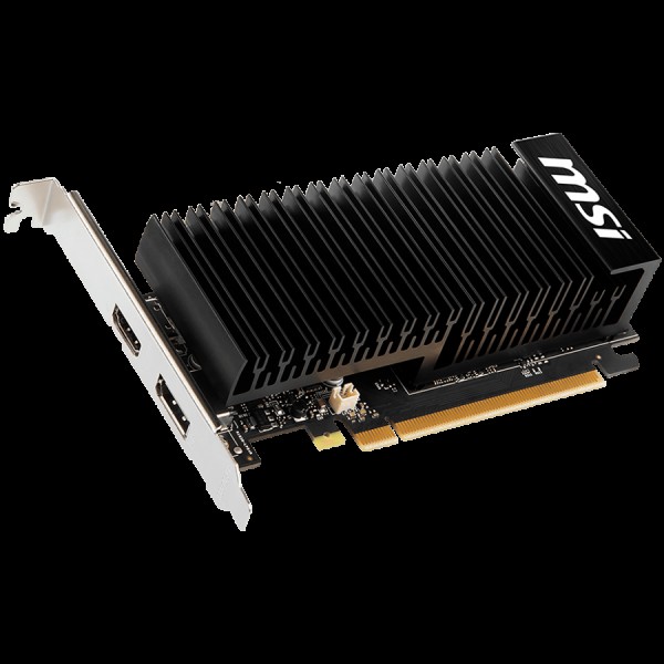 MSI Video Card NVidia GeForce GT 1030 LP OC GDDR4 2GB/64bit, PCI-E 3.0 x16, DisplayPort, HDMI, DX 12, Retail