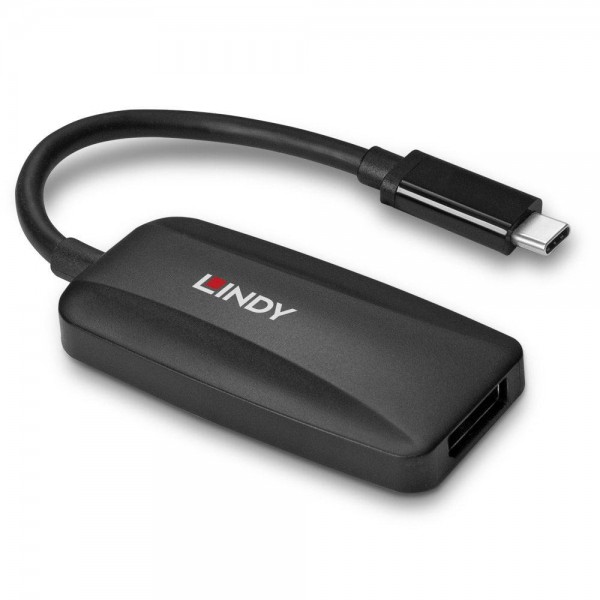 Adaptor Lindy USB Type C-DisplayPort 1.4