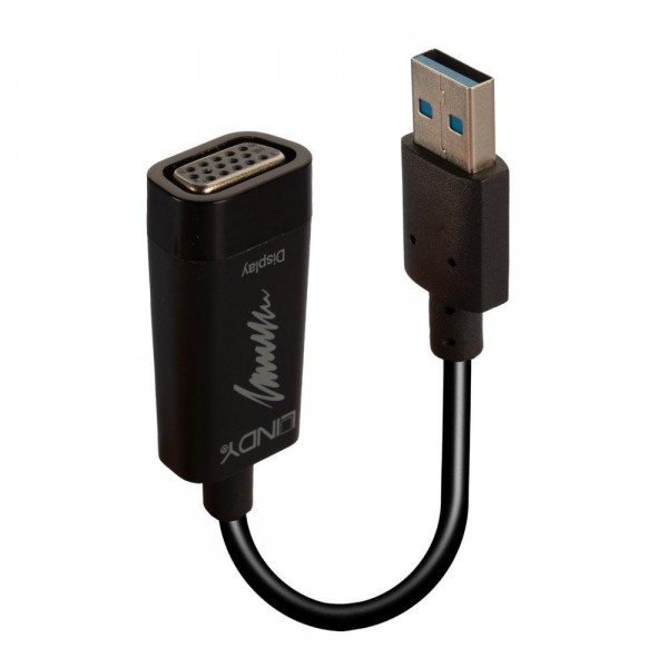 Adaptor USB 3.0 to VGA 1920x1200, negru