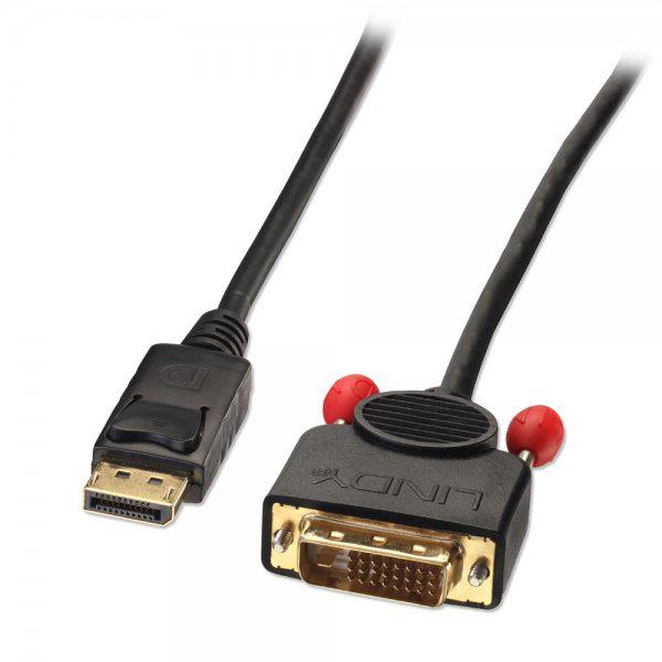 Cablu Adaptor Lindy DisplayPort-DVI