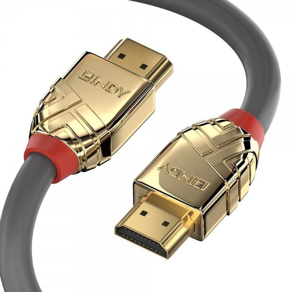 Cablu Lindy 7.5m High Speed HDMI, Gold