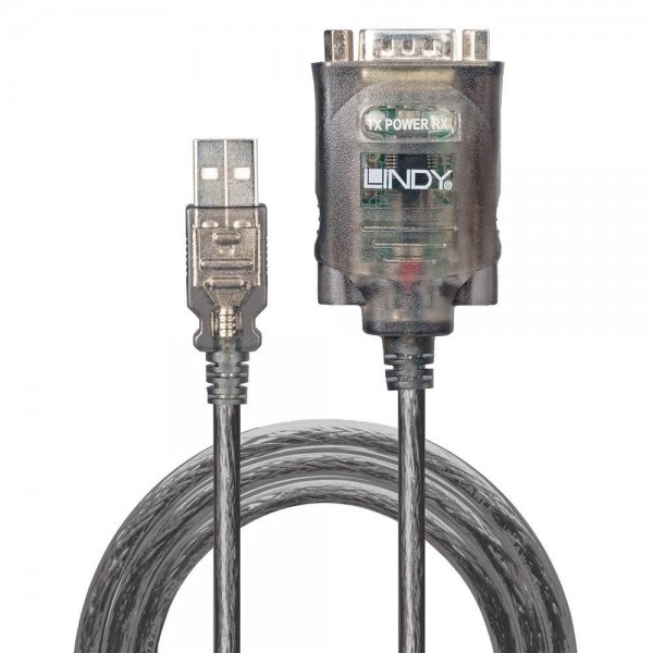 Cablu Lindy USB to Serial Converter COM