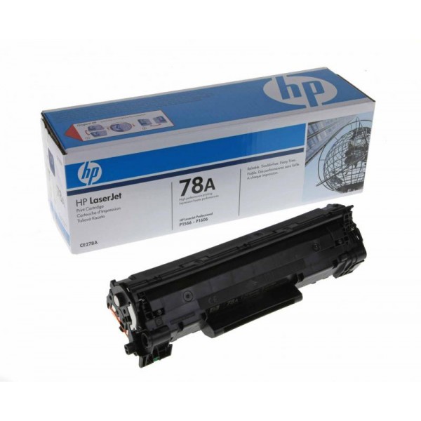 HP CE278A BLACK TONER CARTRIDGE