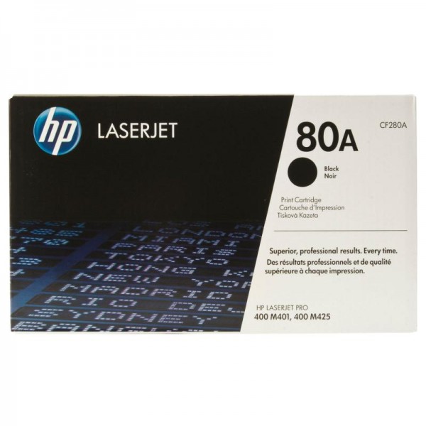 HP CF280A BLACK TONER CARTRIDGE