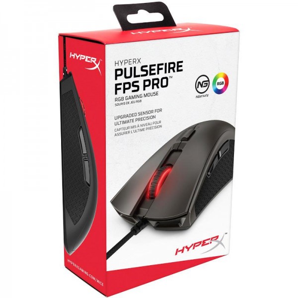 HP MOUSE HYPERX PULSEFIRE FPS PRO GREY