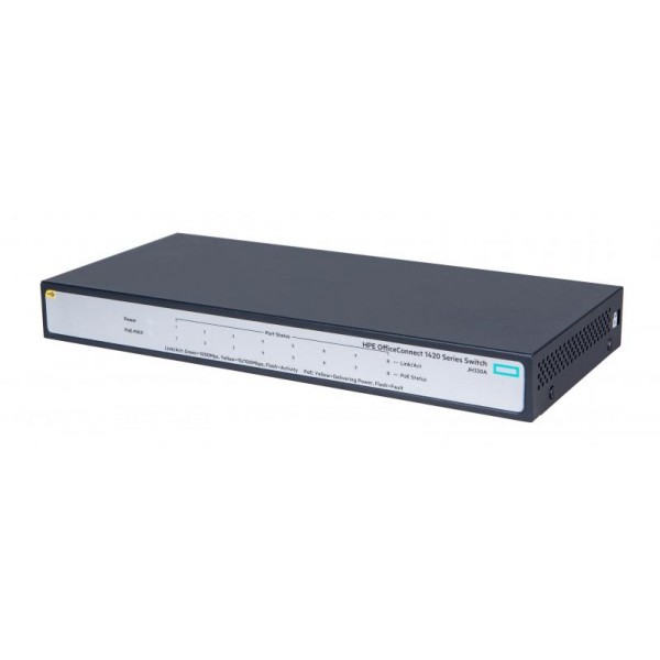 HPE 1420 8G POE+ (64W) SWITCH