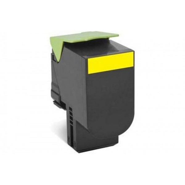 LEXMARK 80C2HYE YELLOW TONER