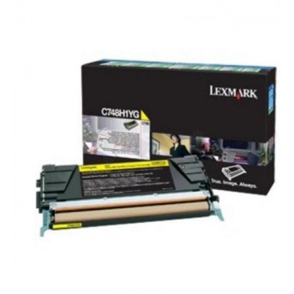 LEXMARK C748H3YG YELLOW TONER