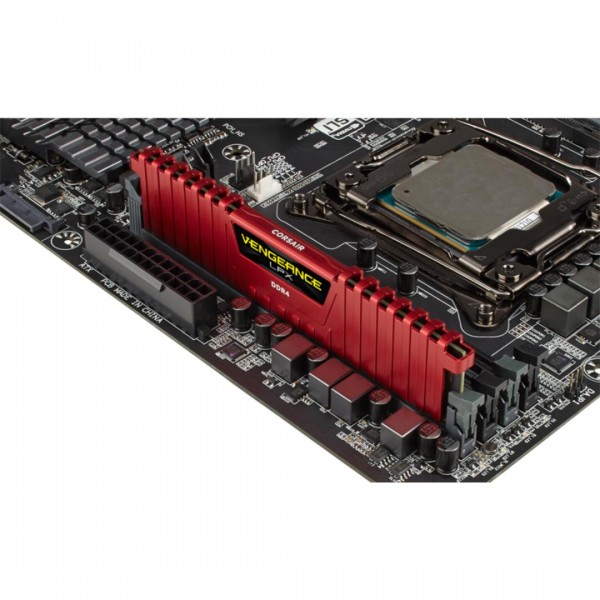 MEMORIE RAM DIMM VENGEANCE LPX 8GB RED