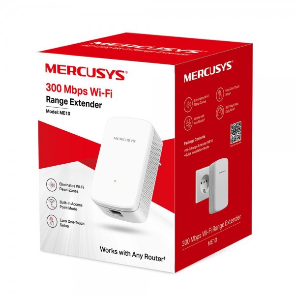 MERCUSYS RANGE EXTENDER 300MBPS ME10