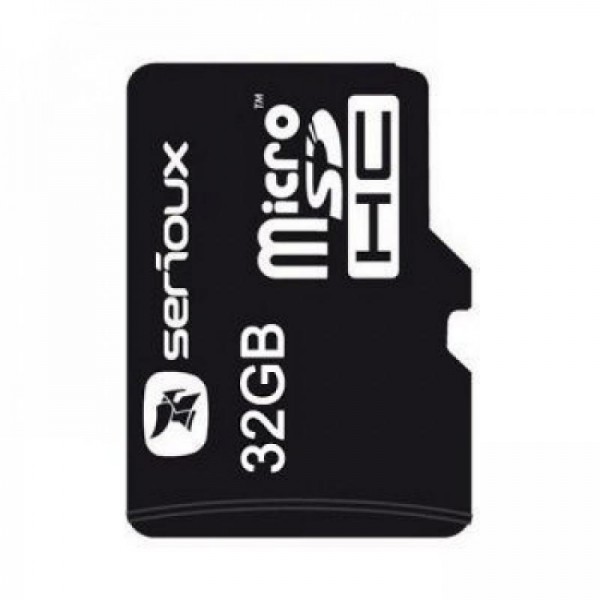 MICROSDHC 32GB SERIOUX CU ADAPTOR CL10