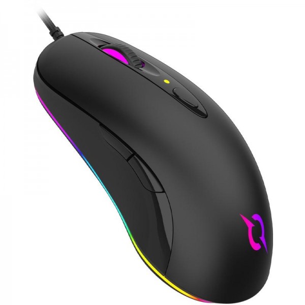 Mouse AQIRYS Orion, cu fir, negru