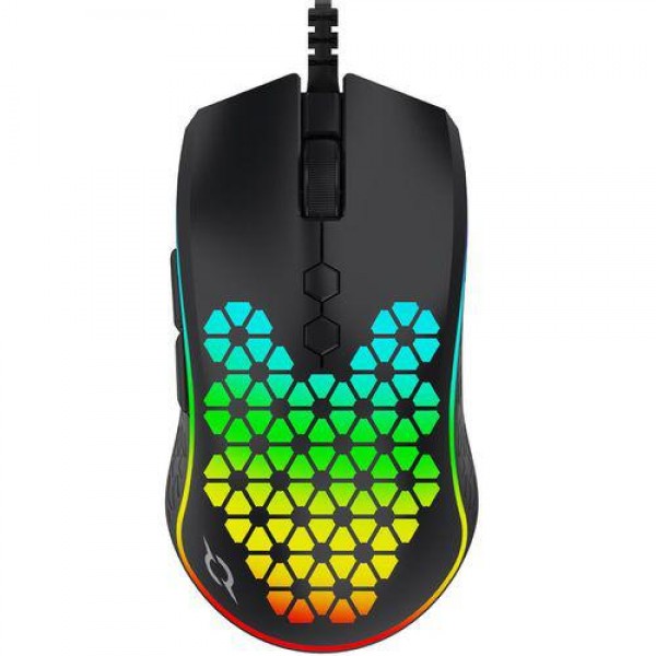 Mouse AQIRYS Polaris, cu fir, negru