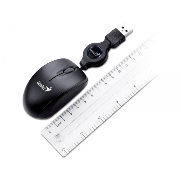 MOUSE GENIUS MICRO TRAVELER BLACK USB