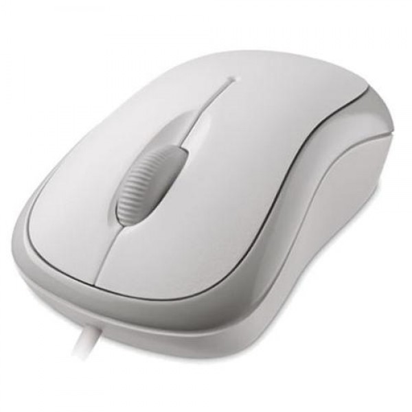 MOUSE MICROSOFT BASIC OPTICAL USB WHITE