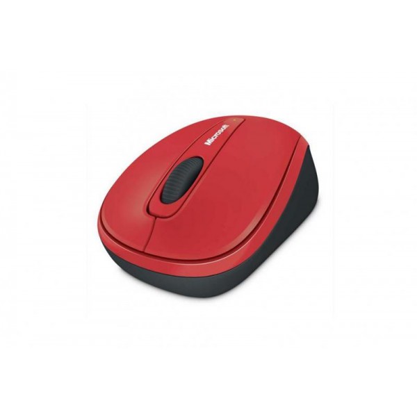 MOUSE MICROSOFT MOBILE 3500 FLAME RED