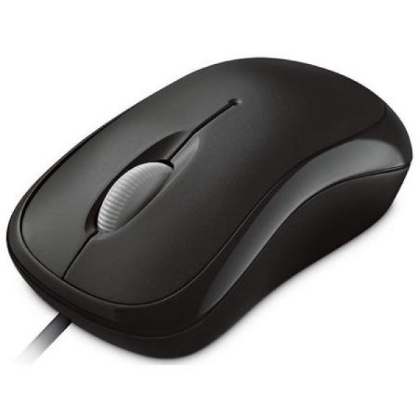 MOUSE MICROSOFT WIRED OPTIC USB BLACK