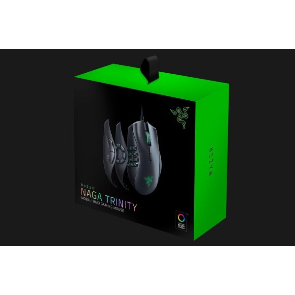 MOUSE RAZER NAGA TRINITY WR BLACK