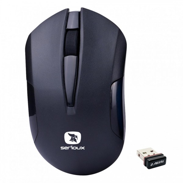 MOUSE SERIOUX DRAGO300 WR BLACK USB