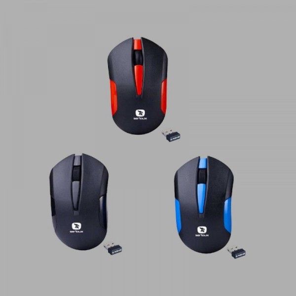 MOUSE SERIOUX DRAGO300 WR BLACK USB