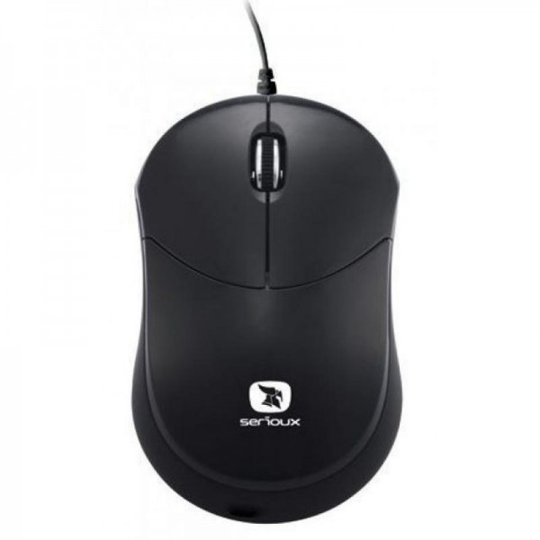 MOUSE SERIOUX RAINBOW 680 BLACK USB