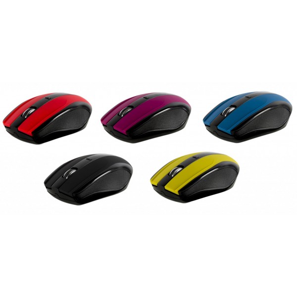 MOUSE SERIOUX RAINBOW400 WR BLACK USB