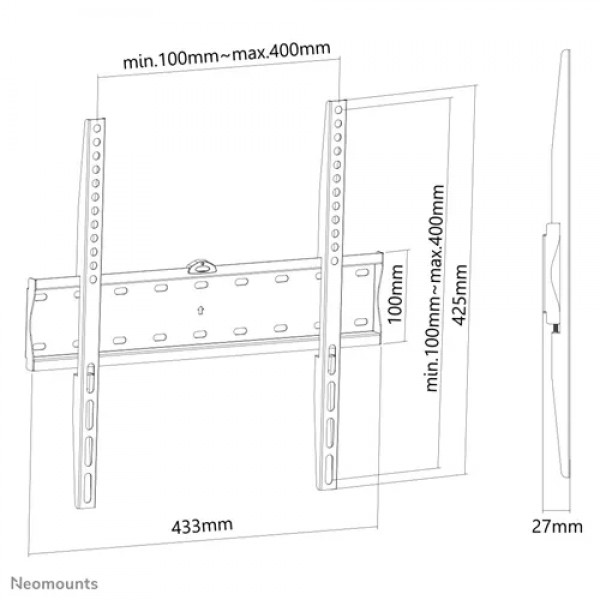 NM Screen TV Wall Mount Fix 32