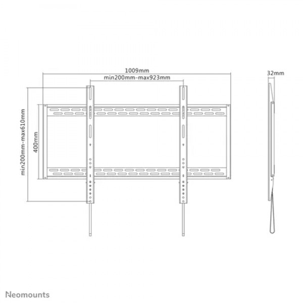 NM Screen TV Wall Mount Fix LFD 60