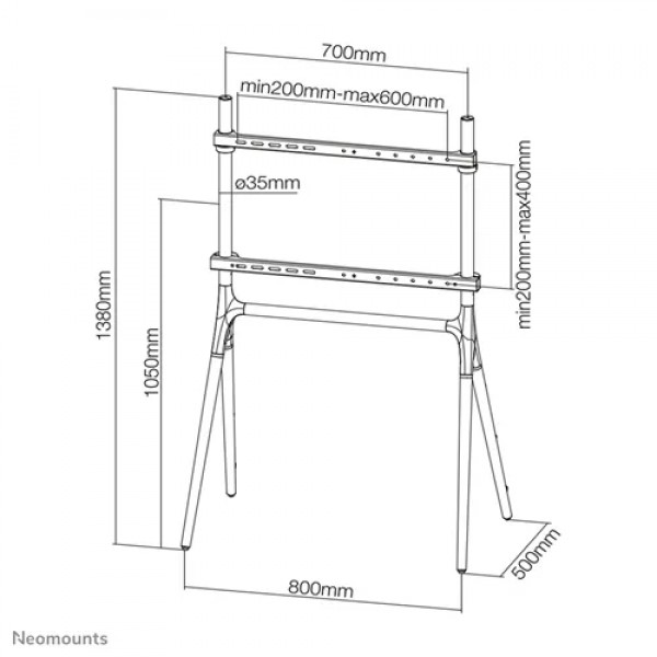 NM Select TV Floor Stand 37