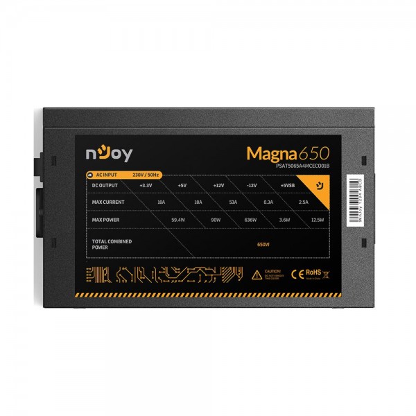 SURSA ATX 650W NJOY MAGNA 80+ BRONZE