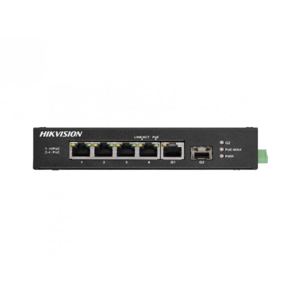 SWITCH 4PORTURI GIGABIT UNMANAGED HIPOE